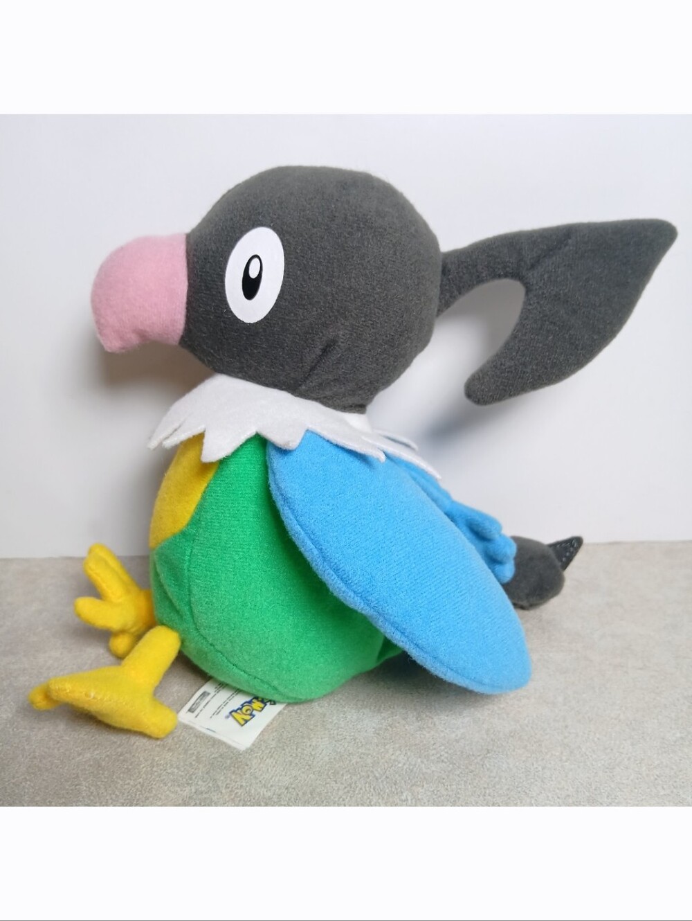 Jakks Pacific Nintendo 2007 Pokemon Diamond & Pearl CHATOT 7” Plush Stuffed Toy